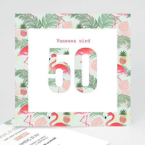 Runde Geburtstage - Tropical Party 54170