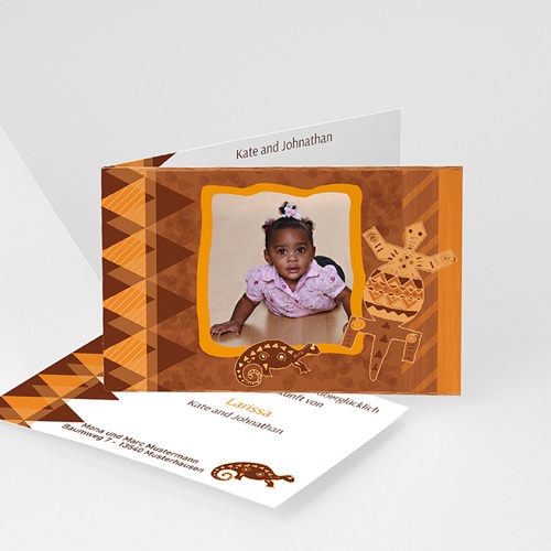 Adoptionskarten für Mädchen - Afrika 5479