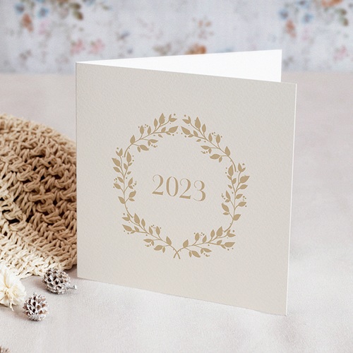 Weihnachtskarten - Goldkranz 55165