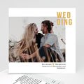 Hochzeitseinladungen Photo & Typo