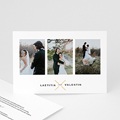 Dankeskarten Hochzeit mit Foto Eloquence
