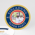 40 Jahre Alt Einladungskarten Geburtstag Bieretikett