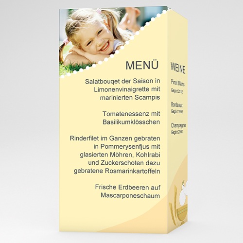 Menükarten Kommunion - Kelch 6437