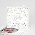 Geburtskarten für Mädchen Hello Baby Girl