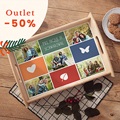 Personalisierte Foto-Tablett Pixelkästchen