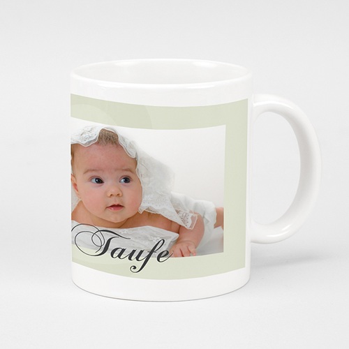 Fototassen - Taufe beige 6689