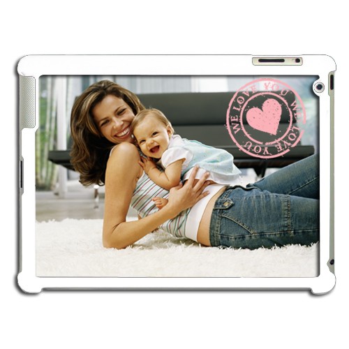 iPhone Cover NEU - Weisse Hülle für iPad2 7133