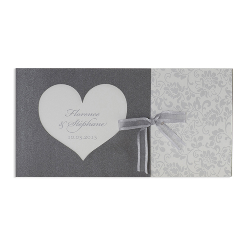 Hochzeitseinladungen traditionell - Romantik 7311