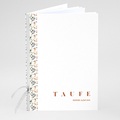 Kirchenhefte zur Taufe Vintage Flower