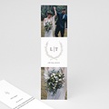 Elegante Dankeskarten Hochzeit Kinfolk Blume