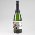 Sekt Flaschenetiketten Hochzeit Handschrift