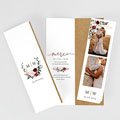 Originelle Dankeskarten Hochzeit Marsala Krone