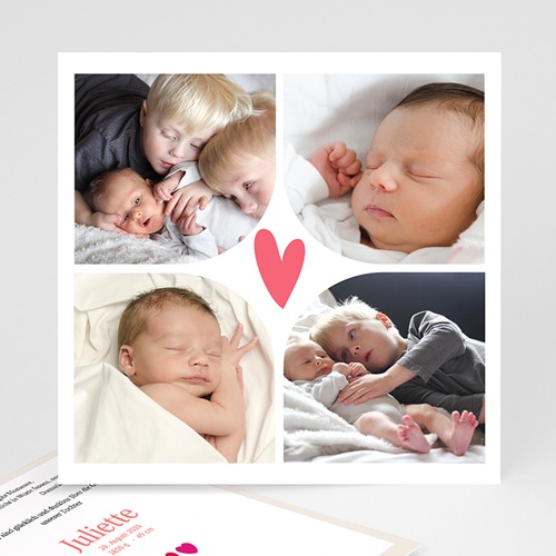 Geburtskarten für Mädchen - Multi foto 2 8224