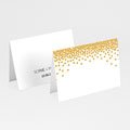 Tischkarten Hochzeit Funkelkndes Gold