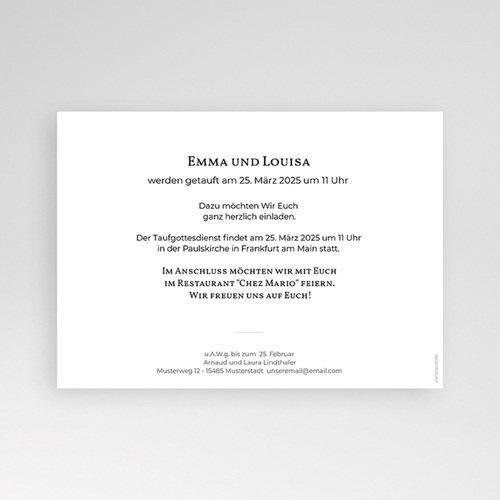 Einladungskarten Taufe Fur Geschwister Tauffeier Zwei Fotos 16 7 X 12 Kostenloser Probedruck Carteland Einladungskarten Taufe Fur Geschwister Tauffeier Zwei Fotos 16 7 X 12 Kostenloser Probedruck Carteland