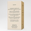 Menükarten Hochzeit Schöne Zweige, 14,8 x 21