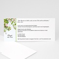 Einladung Trauerfeier Todesanzeige, Kirschblüten