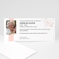 Einladung Trauerfeier Rosa Schleife