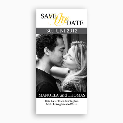 Save The Date - Karte Doha 8600