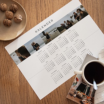 Kalender Jahresplaner Familienplaner Schlicht Zufriedenheitsgarantie Carteland