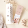 Geburtskarten für Mädchen Ein Hauch von Glück, zartes Rosa