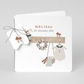 Geburtskarten für Mädchen Kuschelpause, Mädchen, Kaninchen