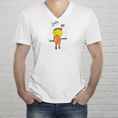 Tee-Shirt - Kinderzeichnung 9252