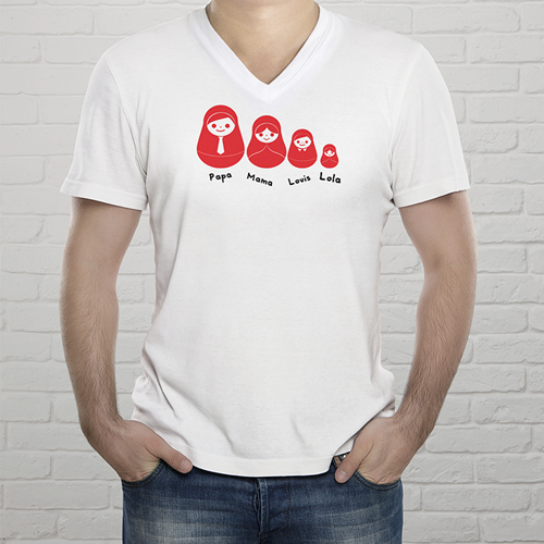 Tee-Shirt - Russische Puppen 9254