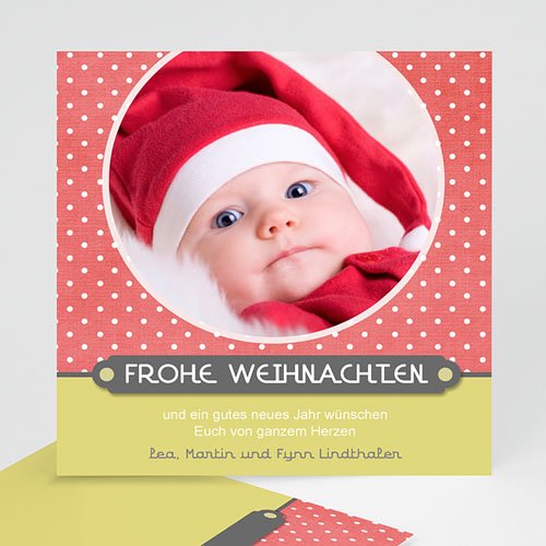 Weihnachtskarten - Punkte 9366