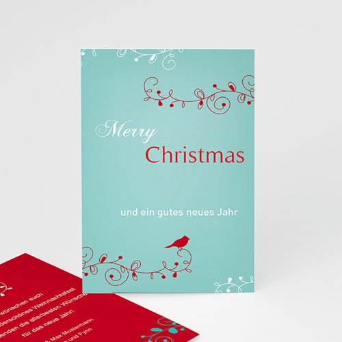 Weihnachtskarten - Vöglein 9451