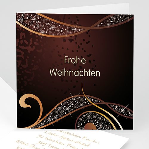 Weihnachtskarten - Goldene Wünsche 9554