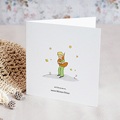 Geburtskarten Der Kleine Prinz Der Fuchs des kleinen Prinzen, Klappkarte
