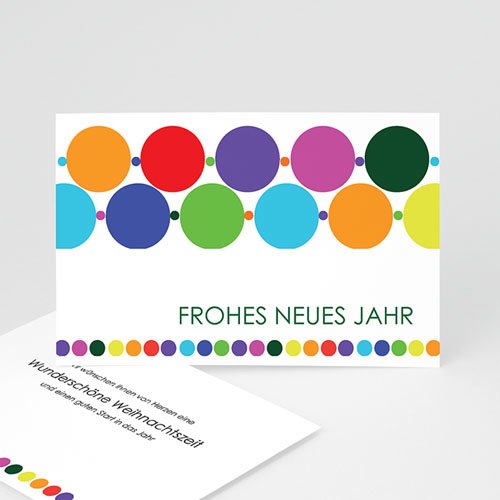 Weihnachtskarten - Modern schlicht 9568