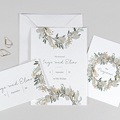 Hochzeitseinladungen Silbertaler Krone
