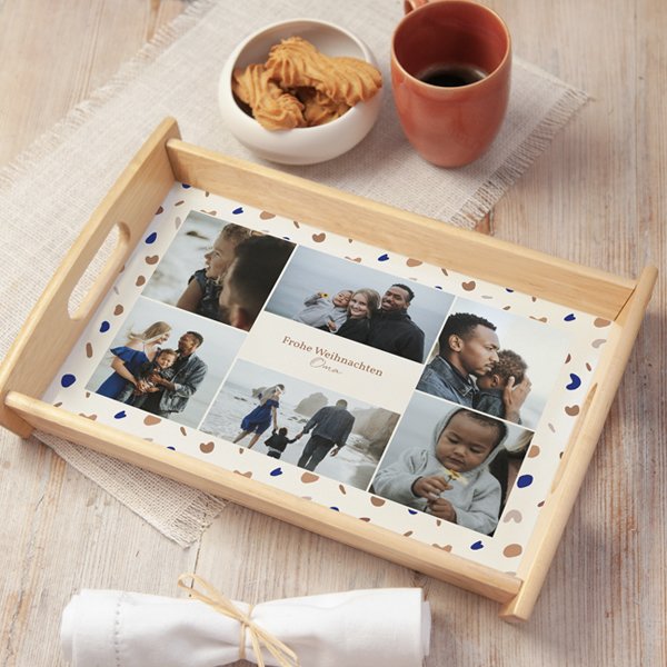 Personalisierte Foto-Tablett