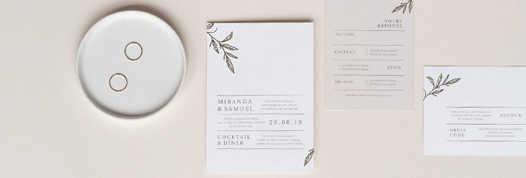 Antwortkarten Hochzeit